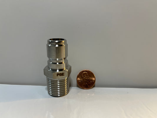 Stainless Steel 1/2" Male Plug