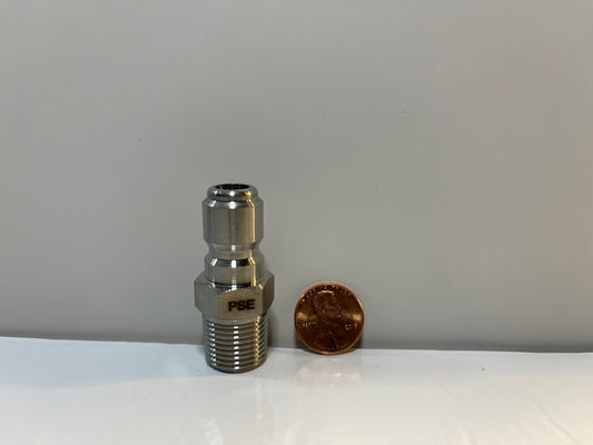 Stainless Steel 3/8" Male Plug