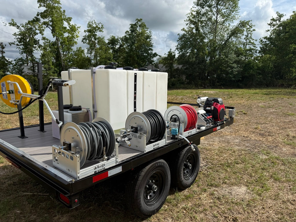 8.5' x 12' Deckover Trailer Build