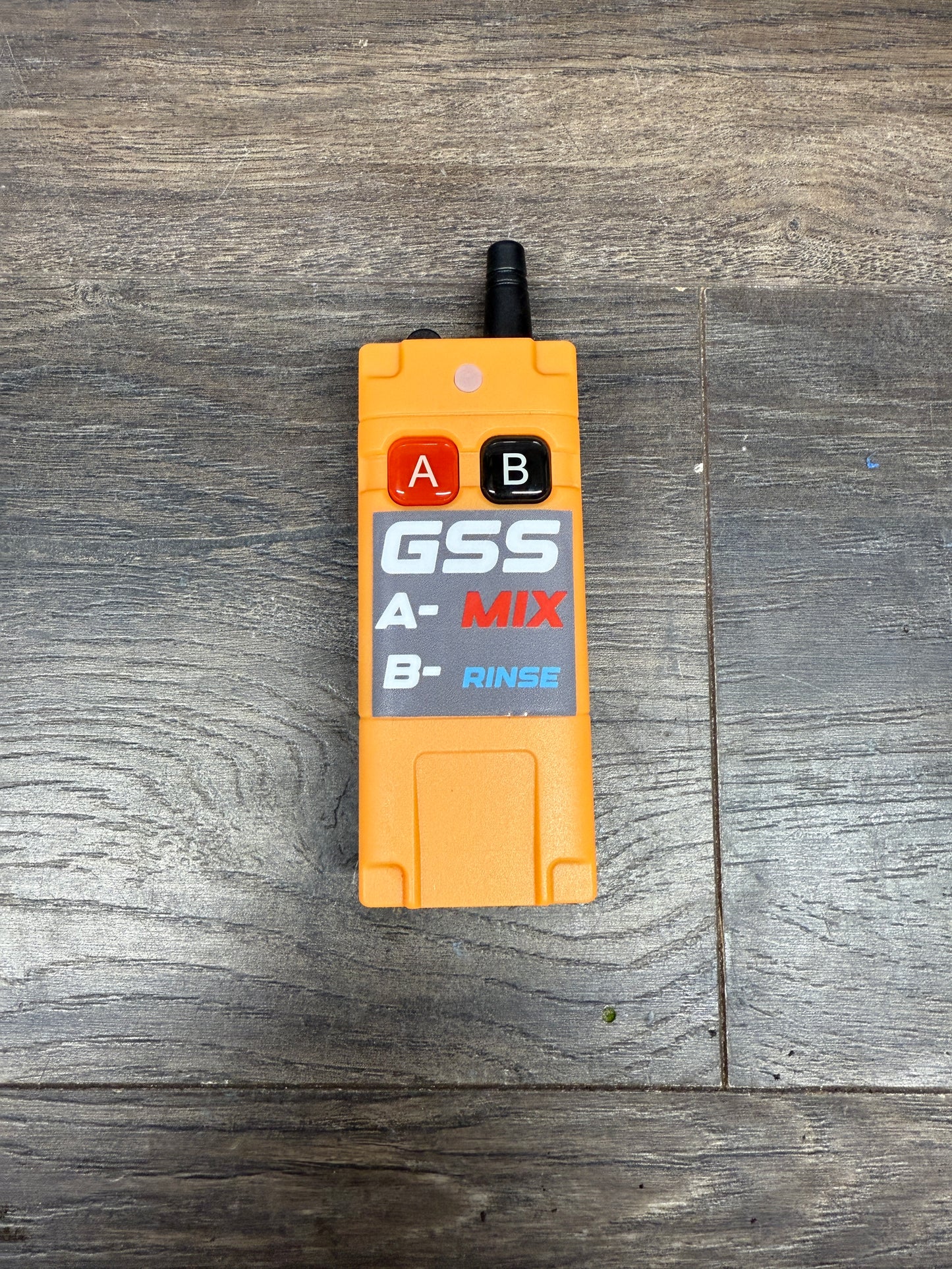 GSS Remote Label Orange Remote Style