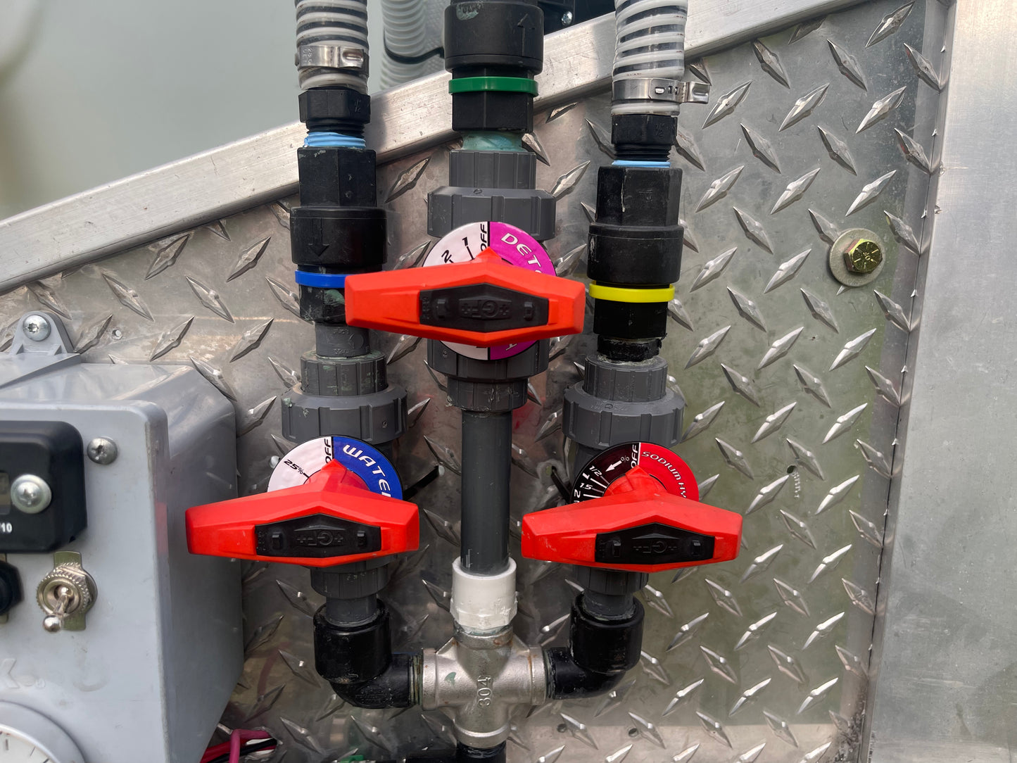 GF Metering Valve Labels