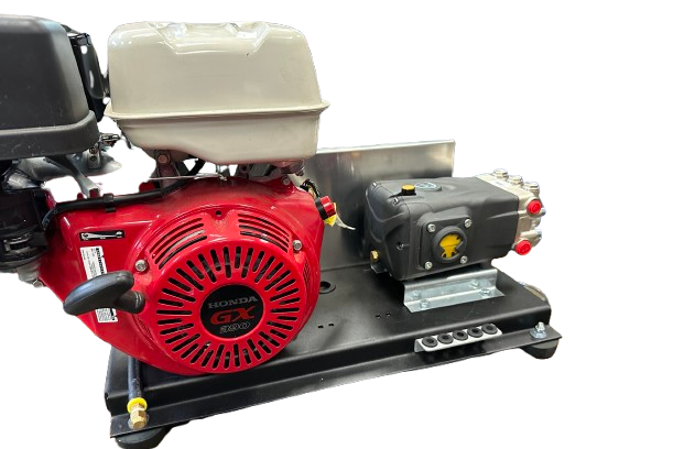 Honda GX390 5.5@3000psi Skid Belt Drive Pull Start