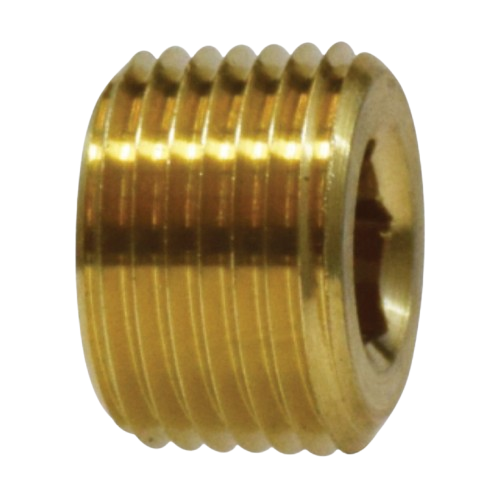 3/8" Brass Plug