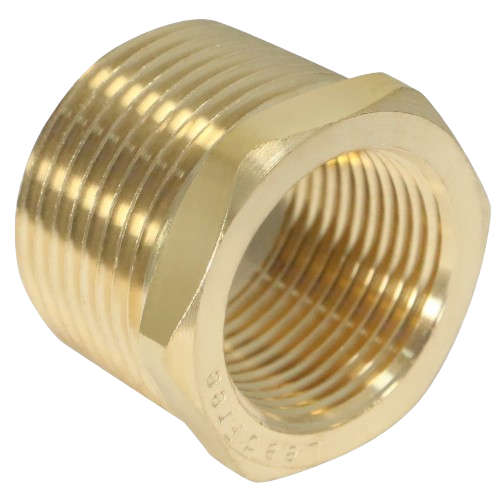 1" MPT x 3/4" FPT Reducer Brass