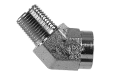 45 Street Elbow, 3/8" NPTF Male x 3/8" NPTF Female