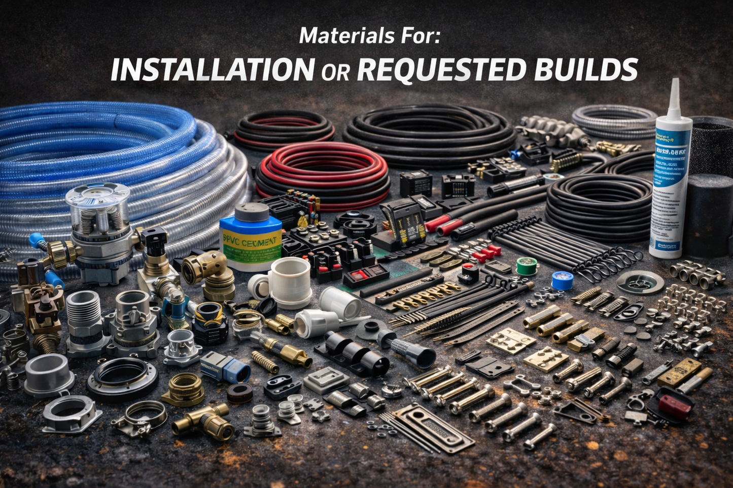 STANDARD BUILD Misc. Line Item READ DESCRIPTION