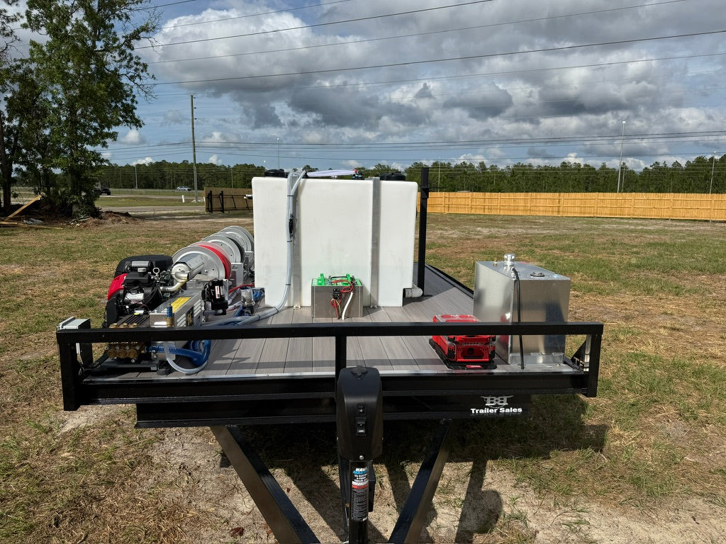 8.5' x 12' Deckover Trailer Build