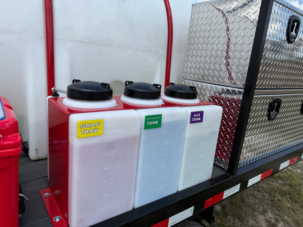 CLEAN 7 GALLON TANKS