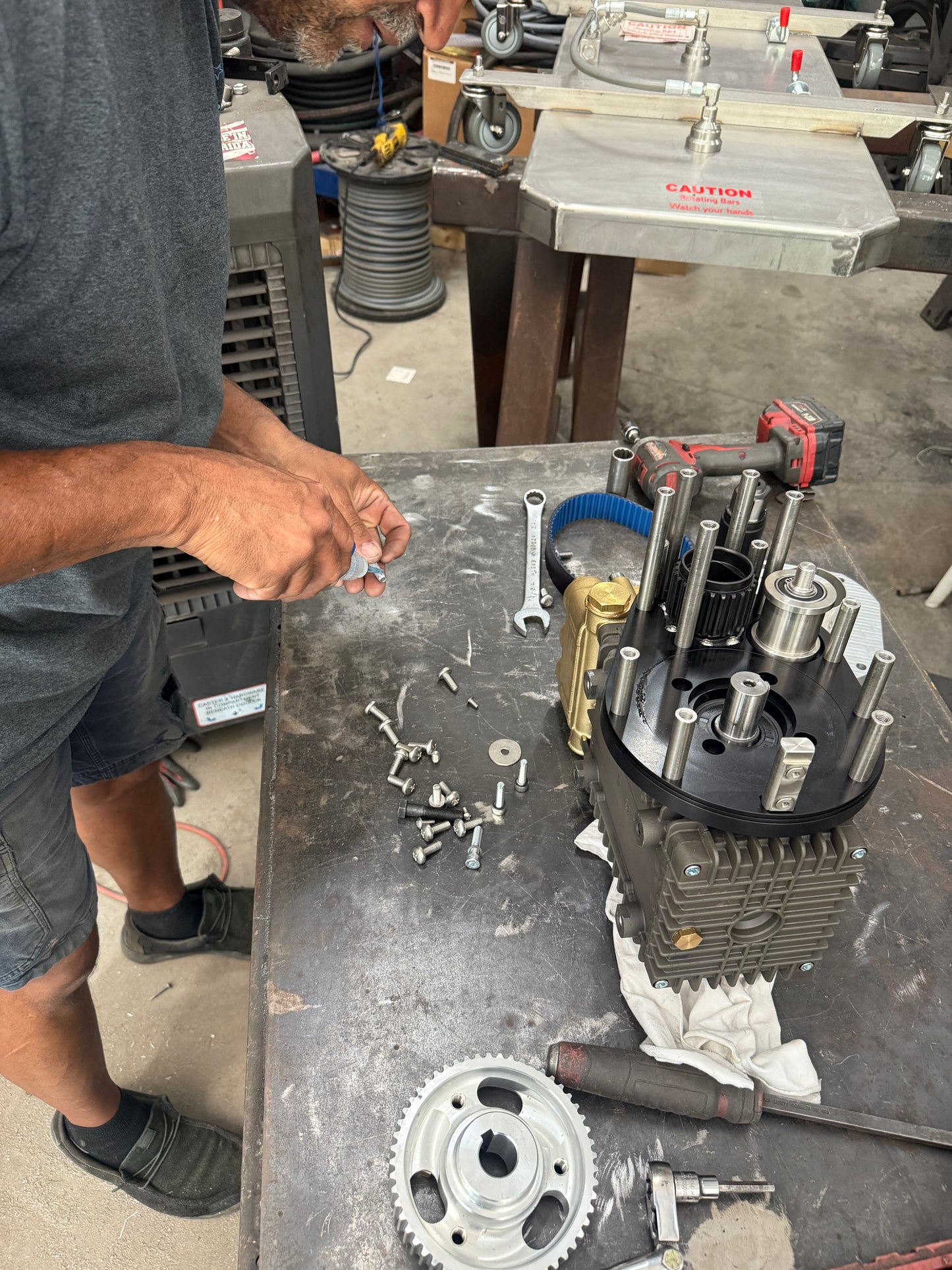Overkill Cog Drive Assembly