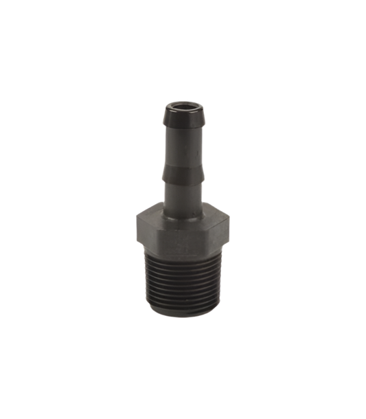 3/4" Male Thread x 1/2" Hose Barb Straight