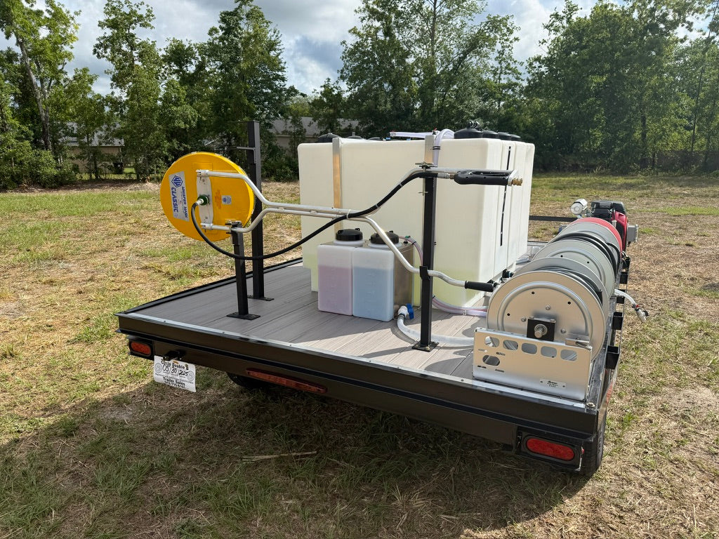 8.5' x 12' Deckover Trailer Build