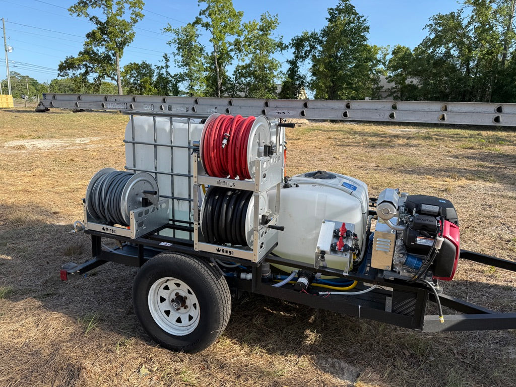 BUDGET USED 5X8 TRAILER