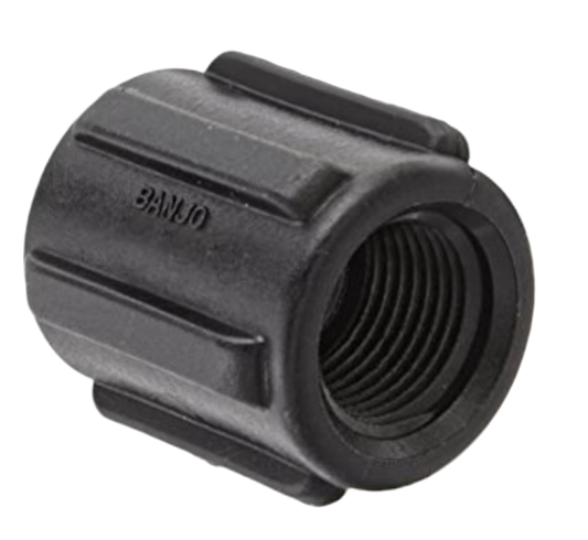 1/2" Poly Coupling