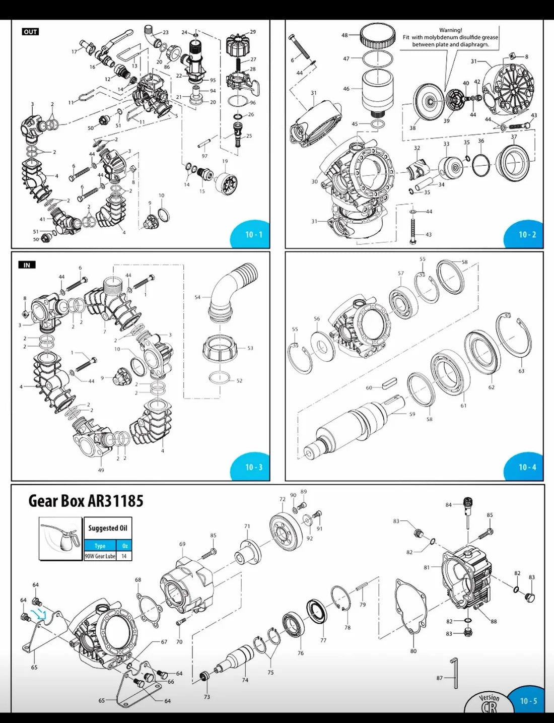 AR45 Pump Head