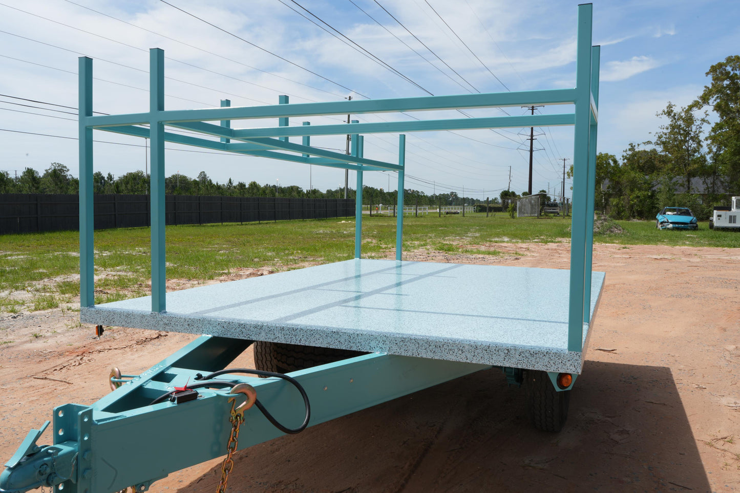 Overkill GEN 3 8.5x12 Deckover Trailer MINT EDITION 7k Axles *3/4 Rack*