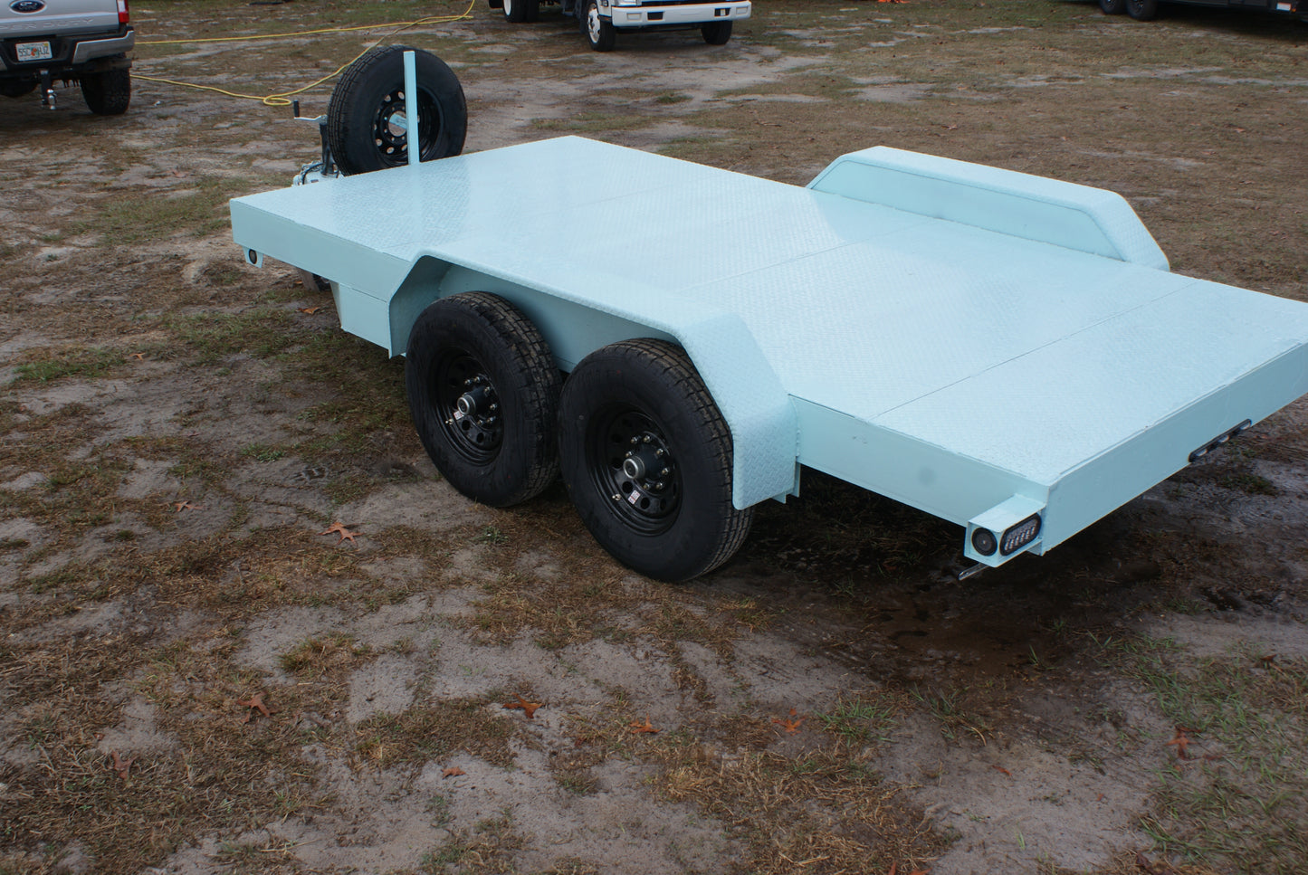 7x14 Equipment Trailer 7k Axles