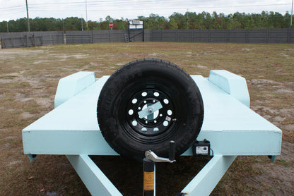 7x14 Equipment Trailer 7k Axles