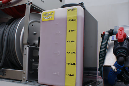 Single 7 Gallon Soap Tank Strap