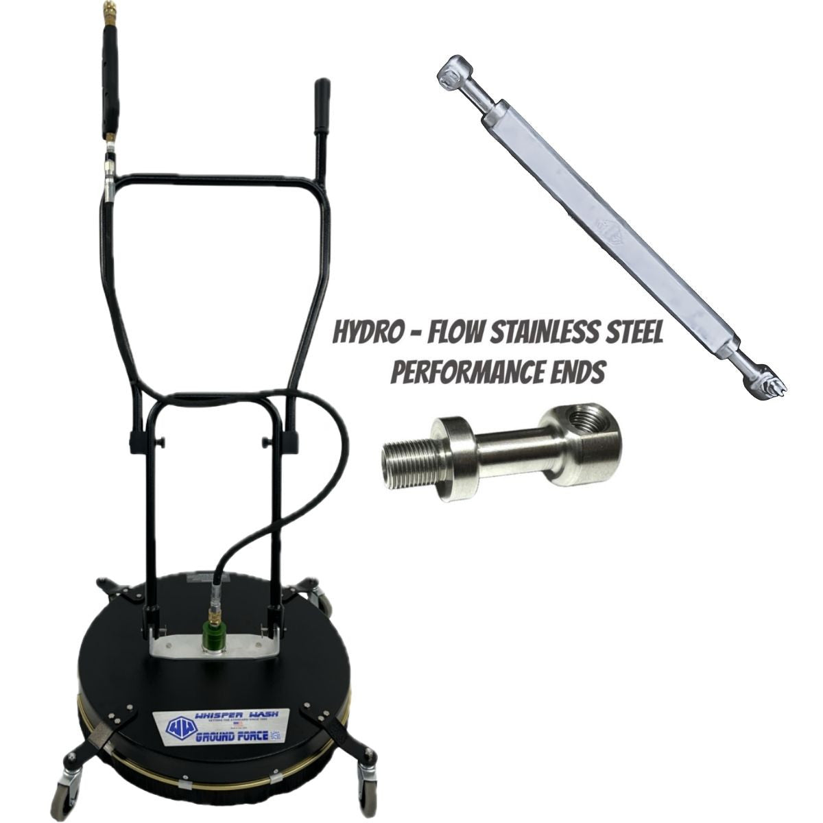 Whisper Wash Ground Force 24 Inch Surface Cleaner