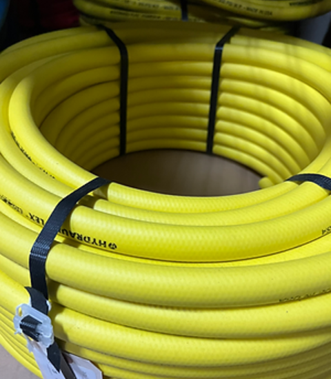 1/2" x 200' Yellow Soft Jet Hose 300 PSI