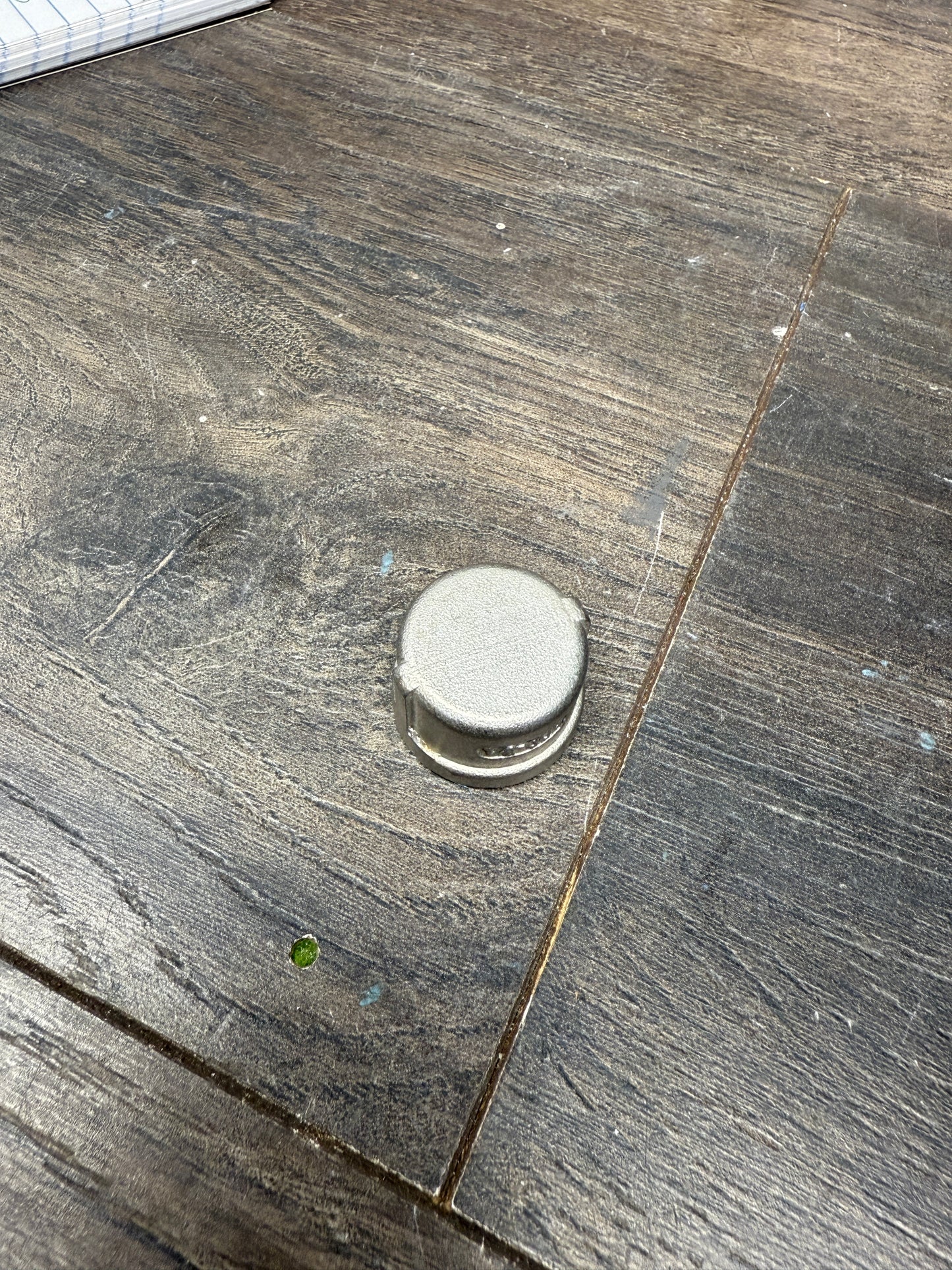 1/2" FPT Stainless Cap