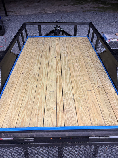 5x8 Utility Trailer 5200lb axle