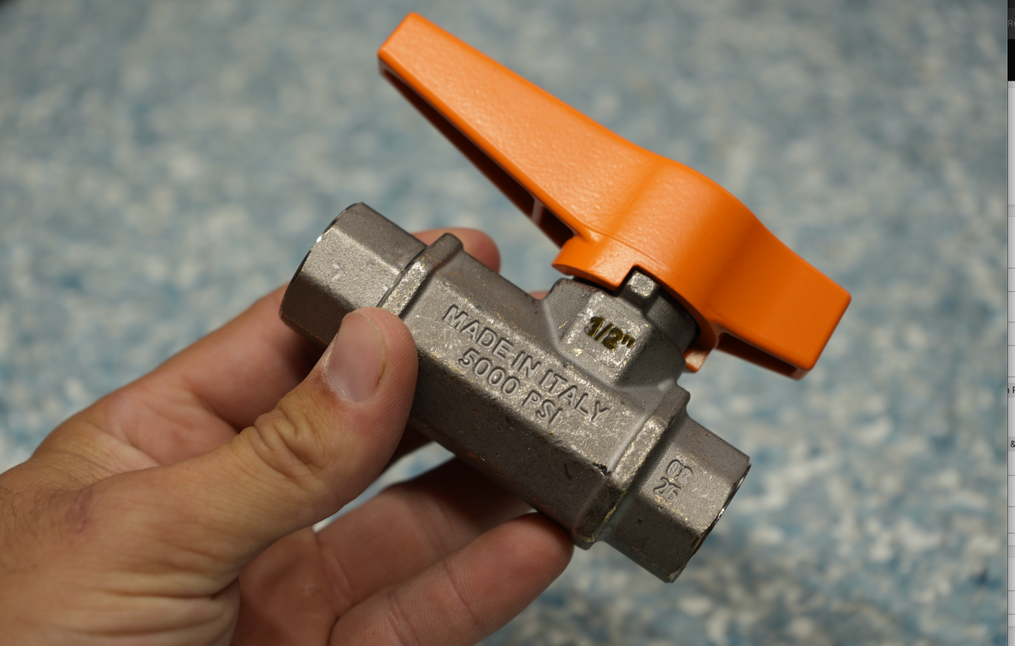 Centurion 1/2" Ball Valve EZ Turn
