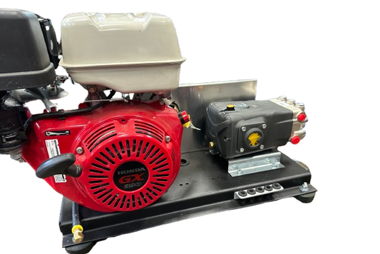 Honda GX390 5.5@3000psi Skid Belt Drive Pull Start