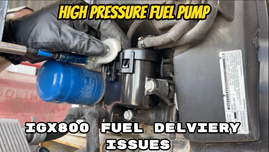 IGX800 High Pressure Fuel Pump Issues