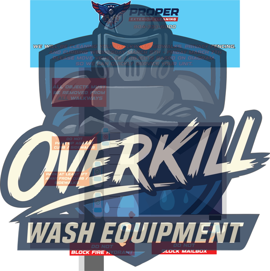 Commercial Walkway Cleaning Diagram (apartments, condos, townhouses and more)