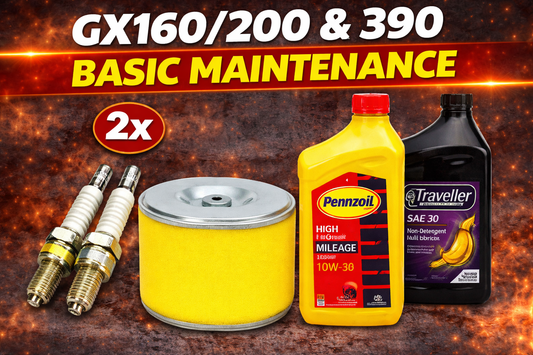Honda GX160,200,390 Complete Maintenance