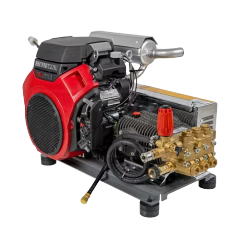 BE Honda GX690 5.5gpm @ 5,000psi Belt Drive Skid (COMET PUMP)