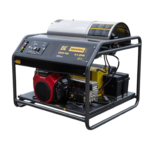 BE Honda GX690 8GPM/3500PSI Hot Water Skid