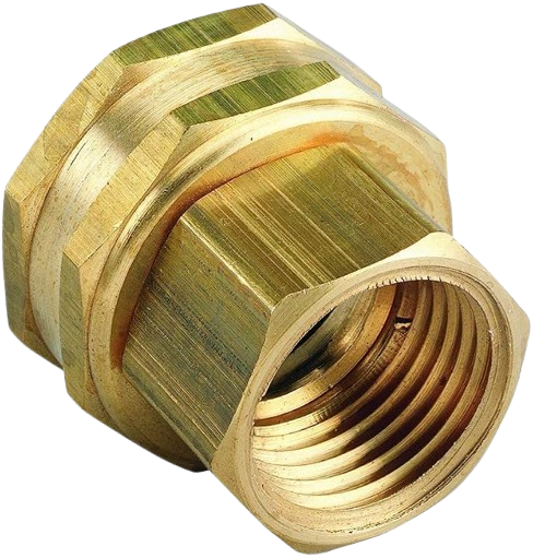 1/2" FPT x 3/4FGHT Swivel Brass
