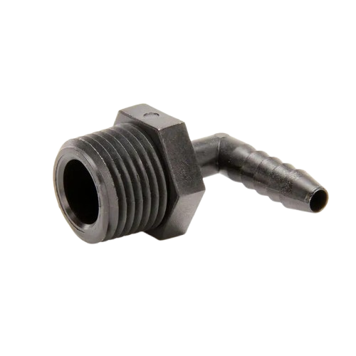 1/2" Male Thread x 1/4" Hose Barb Elbow