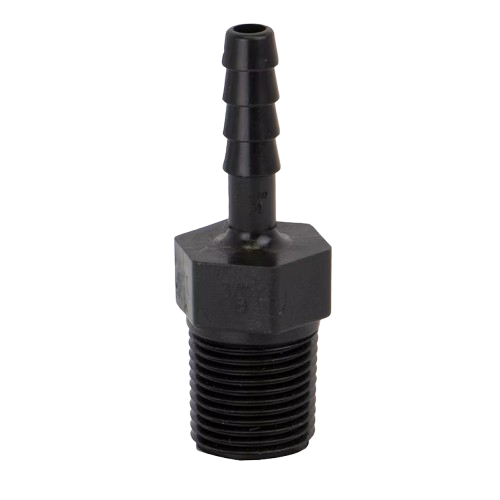 3/8" Male Thread x 1/4" Hose Barb Straight