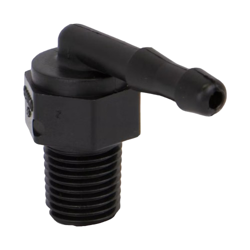 1/4" Male Thread x 1/4" Hose Barb Elbow