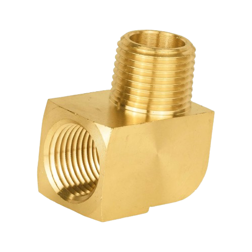 1/2" FPT x 1/2" MPT Elbow Brass