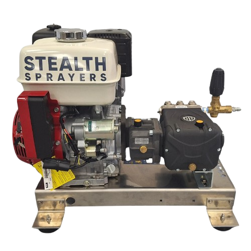 Stealth Honda GX390 5.5gpm @ 3000psi Gear Drive Electric Start Honda Engine and AR Pump
