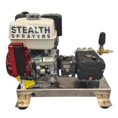 Stealth Honda GX390 5.5gpm @ 3000psi Gear Drive Electric Start Honda Engine and AR Pump