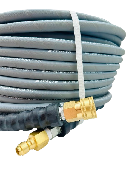 Stealth Jetwash 3/8" x 200ft Pressure Washer Hose
