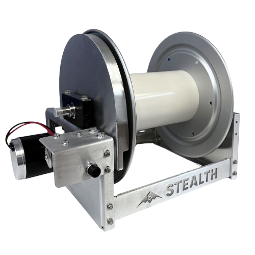 Stealth Electric 12" Aluminum Full Frame Hose Reel