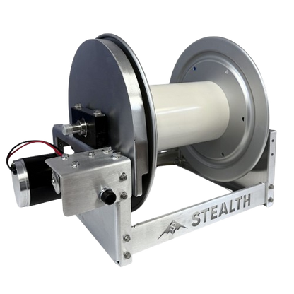Stealth Electric 12" Aluminum Full Frame Hose Reel