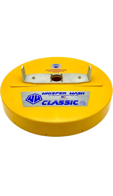 Whisper Wash Classic 19" Surface Cleaner Replacement Cover with Handle Bracket