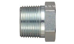 Reducer Bushing  STEEL - 1/2" NPTF Male x 3/8" NPTF Female