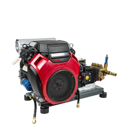 BE GX690 8.2@4200 Belt Drive Skid AR Pump