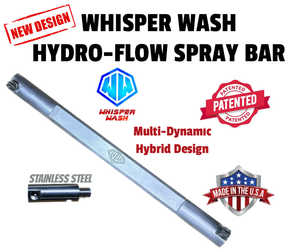 Whisper Wash Hydro Flow Spray Bar for Ground Force, Aqua Pro, and Lil' Big Guy (24")
